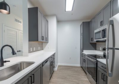 Kitchen With Modern Appliances
