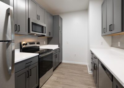 Kitchen With Modern Counter Top