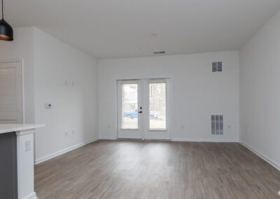 Living Room With Door